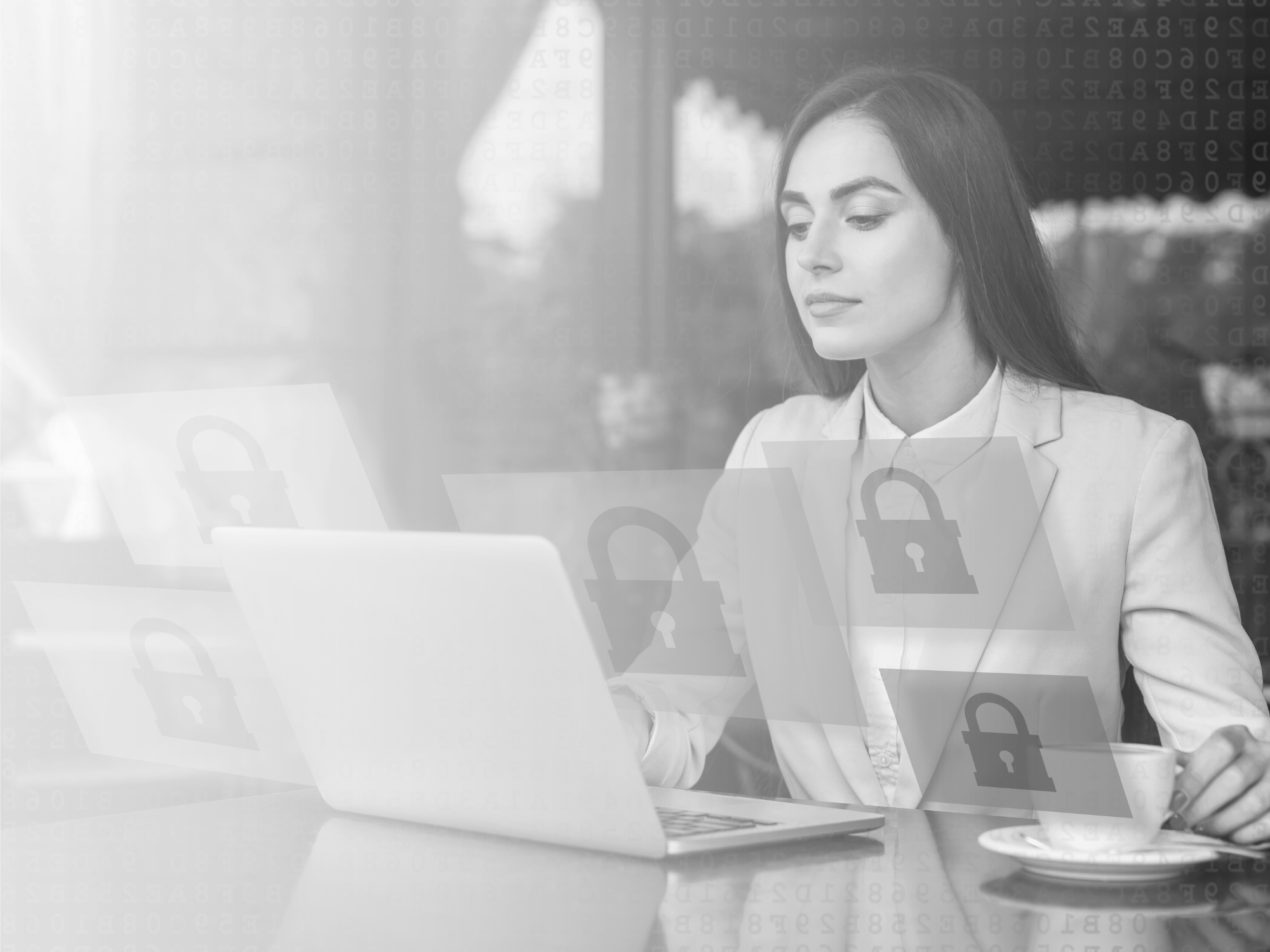 woman looking at pc learning about breach & attacking simulation